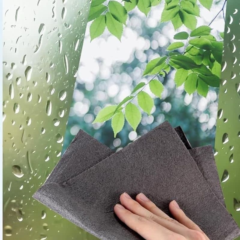 Magiczne ściereczki, do mycia szyb okien luster 30x30cm bez smug - 3 sztuki